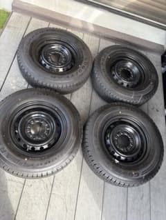 195/80R15 LT 2025年　ハイエース　ラジアルタイヤ　ホイール　4本 195/80R15 LT 2025年 ハイエース ラジアルタイヤ ホイール 4本 - メルカリ