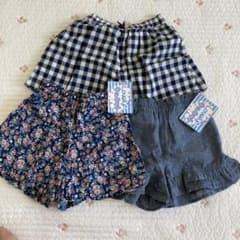 UNIQLO(ユニクロ)他＊ショートパンツ3点(110)のサムネイル