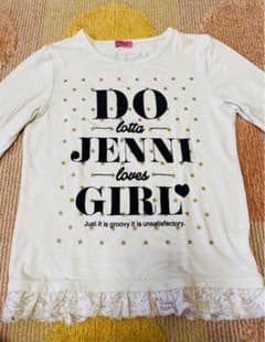 白　ロングＴシャツのサムネイル