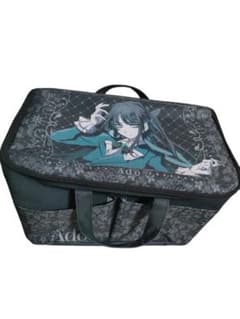 Ado 収納ボックス水色キャラクターイラスト付き　新品！未開封！ラウンドワン限定 Ado 収納BOX ディフォルメイラスト ラウンドワン限定 - メルカリ