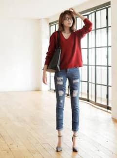 GRL Vネック ニットのサムネイル