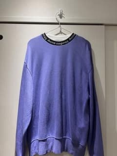 Acne Studios ロゴネック スウェット パープルのサムネイル