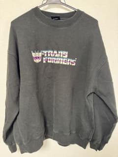 TRANSFORMERS グレー トレーナー - メルカリ