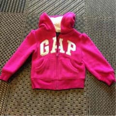 本日のみ値下げ パフスリーブ GAP フリース パーカーのサムネイル