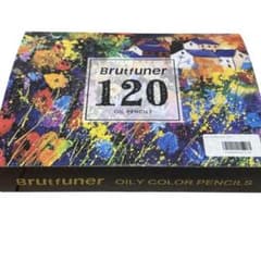 １２０色色鉛筆★オイルカラーペンシル★Brutfunerのサムネイル