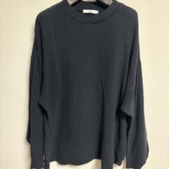 22SS YASHIKI Rekihama Knit 2 ブラック 礫浜 - メルカリ