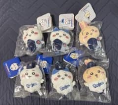 ちいかわ ドジャース カブス MLBコラボ マスコット全種類