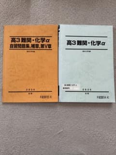 駿台 高3 難関・化学α 2025 前期テキスト 付属テキスト - メルカリ