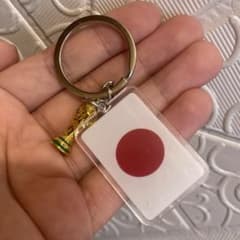 【記念品】FIFAワールドカップ トロフィー キーホルダー 日本代表 サッカーのサムネイル