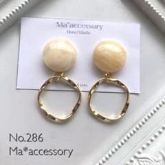 No.286    カボションピアス☆イヤリングのサムネイル