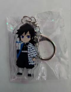 新品】 富岡義勇 アクリルキーホルダー 明治おいしい牛乳×鬼滅の刃 