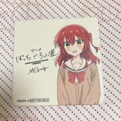 ぼっちざろっく！展 コラボカフェ 特典コースター  喜多郁代　①のサムネイル