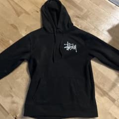 Stussy プルオーバーパーカー ブラックのサムネイル