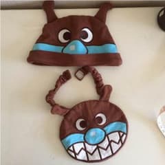 バイキンマンの帽子とスタイのセットのサムネイル