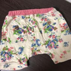 もへさま専用 ラグマート 花柄パンツ 70のサムネイル