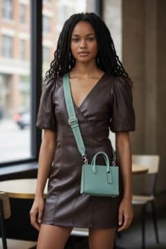【新品未使用】COACHショルダーウォレットバッグミントグリーンショッパー付き ❤️新品、未使用❤️COACH ミントグリーン ショルダーバッグ - メルカリ