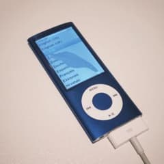 Apple iPod nano 第5世代 ブルー 本体 ジャンク - メルカリ
