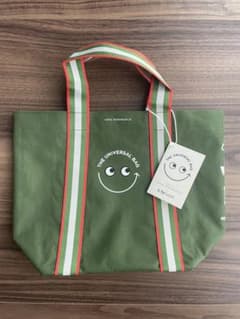 アニヤハインドマーチ】エコバッグ 緑 ミニトートcitysuper香港限定