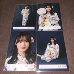櫻坂46 増本綺良 2026年浴衣 生写真 4種コンプのサムネイル