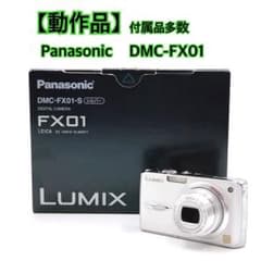 Panasonic DMC-FX01 コンデジ　動作確認済み 付属品多数　訳あり Panasonic DMC-FX01 コンデジ 動作確認済み 付属品多数 訳あり - メルカリ