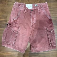 Abercrombie & Fitch カーゴショーツ 32 レッドのサムネイル