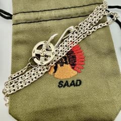 美品 SAAD クローフック太角チェーン 約4mm幅 54センチ - メルカリ