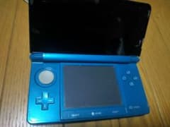 ニンテンドー3DS アクアブルー 本体＆充電器 通電確認済みのサムネイル