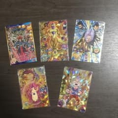 値下げ　ドラゴンボールヒーローズ　5枚セットのサムネイル