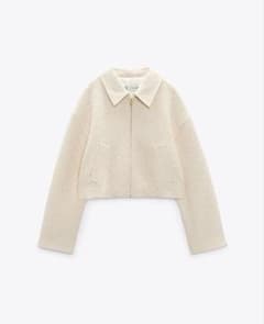 ZARA ストラクチャーボンバー ジャケットのサムネイル