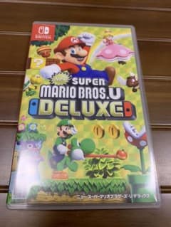 【美品】New スーパーマリオブラザーズ U デラックスのサムネイル
