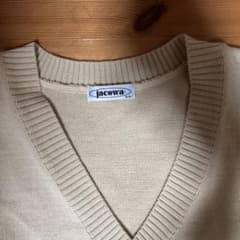 jacowa ベージュ Vネック ノースリーブ LLのサムネイル