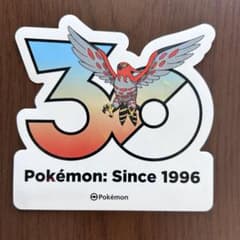 韓国限定 ポケモン 30周年 ステッカー ファイアローのサムネイル