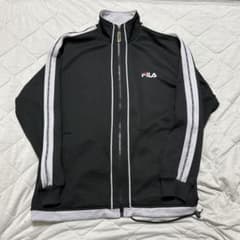 FILA トラックジャケット ブラックのサムネイル