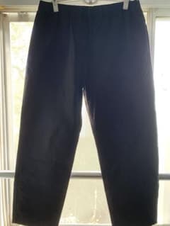 ブラック ワイドパンツ ゴムウエストのサムネイル