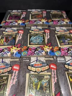激レア】 遊戯王 1998年 未開封 シール烈伝 青眼の白龍等 全9種コンプ