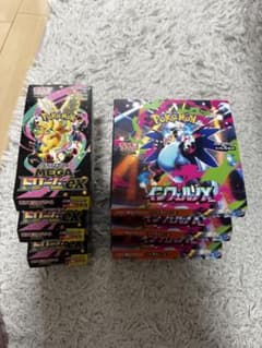 ポケモンカードインフェルノX メガドリーム 6BOX シュリンクなしぺり