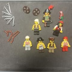 【正規品】LEGO 海賊 70413等ミニフィグ 7体 武器セットのサムネイル