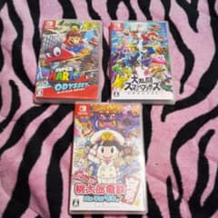 任天堂スイッチソフト3点のサムネイル