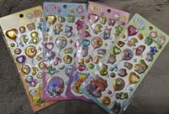 【正規品】　ぷくキラシール 4枚セットのサムネイル