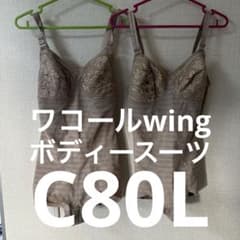 ワコールボディスーツ　2着セット　c80Lのサムネイル