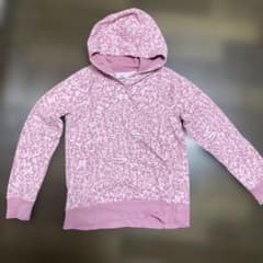 UNDER ARMOUR キッズ パーカー ピンク 総柄 YLGのサムネイル