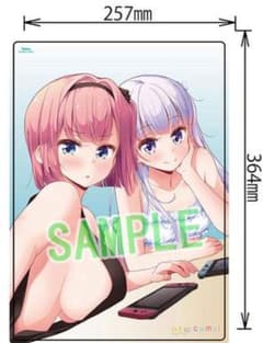 NEW GAME! 멜론 북스 한정판 데스크 매트