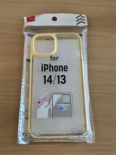 iPhone14/13 ケース　黄色　イエローのサムネイル