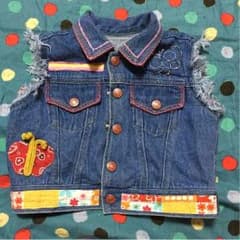 オシャレ⭐︎袖なしジージャン90のサムネイル