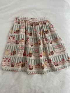シャーリーテンプル♡ケーキ柄スカート160のサムネイル