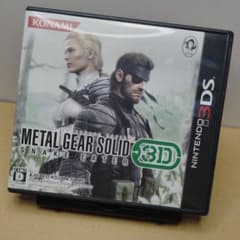 3DS メタルギア ソリッド スネークイーター 3D - メルカリ