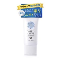 ウィル クレンズ フットクリーム 医薬部外品 無香料 30g 防臭 制汗
