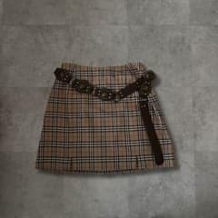 BURBERRY BLUE LABEL 00s ノバチェック ミニスカート - メルカリ