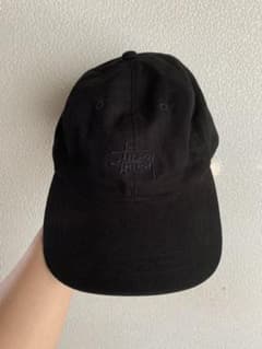 Stussyキャップ ブラックのサムネイル