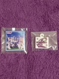 Aqours スクエア缶バッジ ラバーチャームのサムネイル